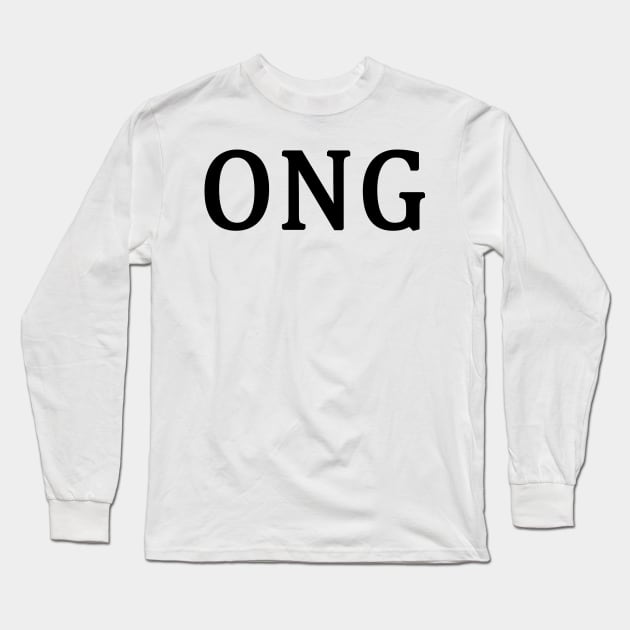 Ong Long Sleeve T-Shirt by little prince